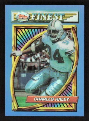 Charles Haley 1994 Finest Refractors #169 Dallas Cowboys - Image 1 of 2