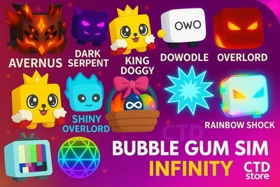 BGIS 🔥 Bubble Gum Simulator Infinity | All Pets | Cheap | Fast Delivery | Roblox 🔥