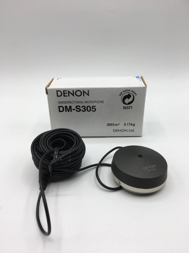 Micrófono de calibración omnidireccional Denon DM-S305 para receptor de sonido envolvente Foto 1 de 1