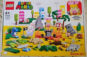 LEGO Super Mario Set 71418 Creativity Toolbox - Maker Set BRAND NEW NISB Yoshi - Picture 1 of 4