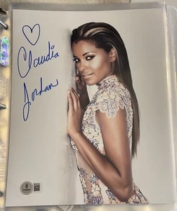 Claudia Jordan Autograph Signed 8x10" Photo "The Price Is Right" Beckett BAS COA - Picture 1 of 1