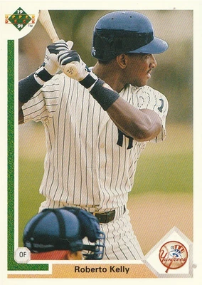 1991 Upper Deck #372 Roberto Kelly - Image 1 of 3
