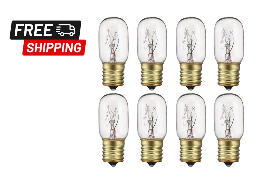 40 Watt Appliance Light Bulb,High Temp Resistance Microwave Oven Bulb, E17 Indic - Image 1 of 1