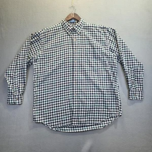 Pendleton Men's Green/Gray Plaid Long Sleeve Button Up Shirt Size Large - Picture 1 of 8