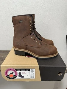 New In box, Men’s IRISH SETTER, Mesabi 8” Steel Toe Logger Boot 83834 Size 12 D - Picture 1 of 7