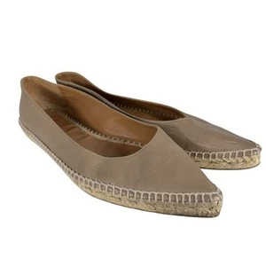 Alpargata plana Castañer punta puntiaguda, talla 40 (US 9) - Imagen 1 de 10