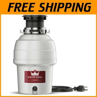 High-Speed 2700 RPM Kitchen Waste Disposer - Lightweight - Image 1 of 4