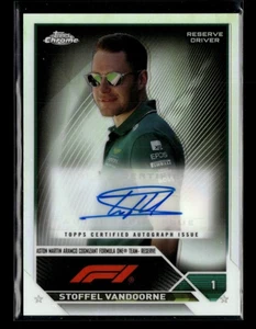 Stoffel Vandoorne 2023 Topps Chrome Formula 1 Auto - Picture 1 of 2