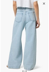 Neu Hudson Jolene Wide Leg Jeans Größe 31 215 $ - Bild 1 von 4