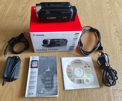 Canon Legria HF R 406  Full HD - Camcorder - Touchscreen - TOP - Bild 1 von 4