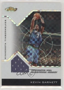2004-05 Topps Finest Game-Worn Jersey X-Fractor /129 Kevin Garnett #115 HOF - Imagen 1 de 3