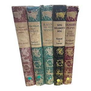 Book Collection 1952 Hardcover 5 Novels  Vintage Collectable - Picture 1 of 8