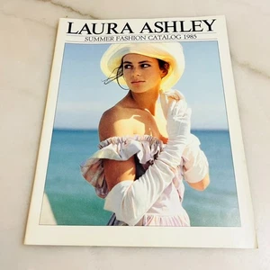 LAURA ASHLEY Summer Fashion Catalog 1985 Rare Vtg Rare - Bild 1 von 11