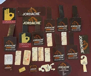 Lote Mixto De Colección De Ropa Jordache & Sasson Etiquetas Colgantes Jeans Años 80 - Imagen 1 de 4