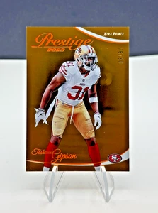 2023 Panini Prestige Tashaun Gipson #262 Orange Xtra Points SF 49er's /50 SSP - Picture 1 of 4