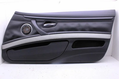 2008-2013 BMW 328i 335i M3 Right Front Door Panel Black OEM Used Foto 1 de 4