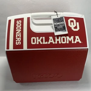 Oklahoma Sooners Igloo 16 Qt Playmate Elite Cooler Collegiate Series NWT - Picture 1 of 11