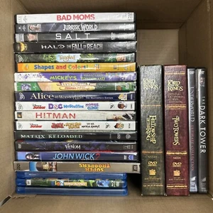 DVD Blu Ray Film Set Konvolut Kinder und Erwachsene KOSTENLOSER VERSAND!! - Bild 1 von 24