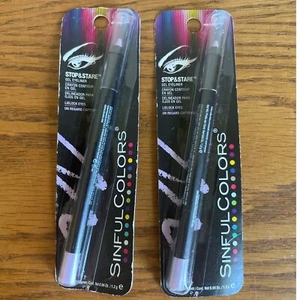 Sinful Colors Stop & Stare Gel Eyeliner in Lielock Eyes, Purple Pencil Eyeliner - Picture 1 of 3