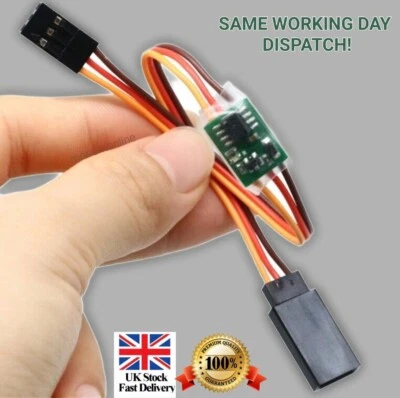 Servo Signal Reverser High Voltage 3.6V - 24V RC Plane Flaps Elevators JR Futaba
