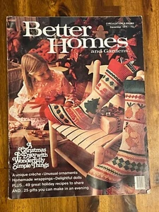 Vintage Better Homes and Gardens Dezember 1976 Weihnachtsausgabe Weihnachtsdeko - Bild 1 von 11