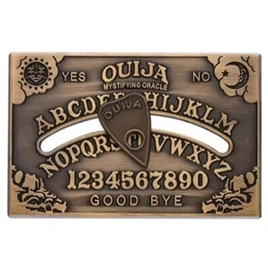 Movable Planchette Ouija Board 24" Silver Alloy Snake Chain Design. - Picture 1 of 12
