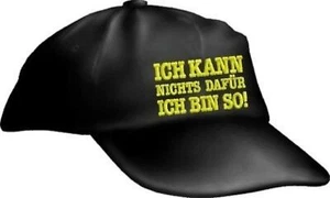 Caps FUN ICH BIN SO Sprüche Base Cap bestickt Basecap - Bild 1 von 1