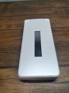 SHARP AQUOS Keitai 3 flip phone 805SH Softbank Unlocked SIM Free White - Afbeelding 1 van 10