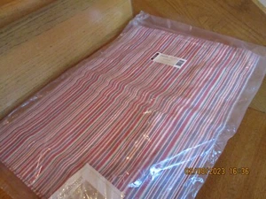 Longaberger Market Stripe Valance lined nip Cotton *shipping included!* - Picture 1 of 3