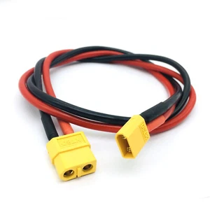 0.2 0.3 0.5m 1m 1.5m 2m XT30 Male to XT-60 Female Plug Extension Cable Lead Wire - Picture 1 of 6