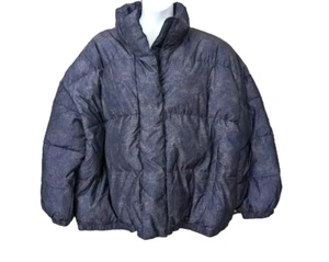 NEU Daily Ritual Puffer Coat Damen 2X Jacke gesteppt weich warm Poly Fill grau - Bild 1 von 11