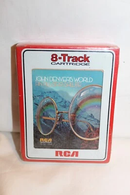NEW John Denver SEALED 8 Track TAPE All Star Salute DPS 1 0205 Foto 1 de 3