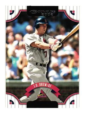 2002 Donruss #136 J.D. Drew St. Louis Cardinals - Image 1 of 2