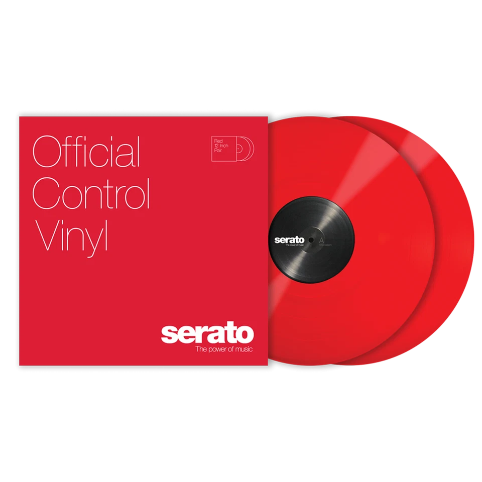 SERATO SCV-PS-RED-OV 12? SERATO STANDARD COLORS RED SOFTWARE CONTROLLER PER DJ - Image 1 of 1