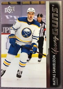 2021-22 Upper Deck Young Guns #230 Mattias Samuelsson Buffalo Sabres RC - Imagen 1 de 1