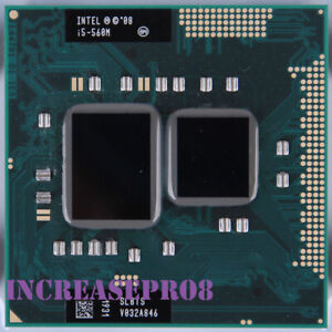 Intel Core i5-560M i5-580M i5-520M i5-540M i5-430M i5-460M i5-480M Socket G1 CPU