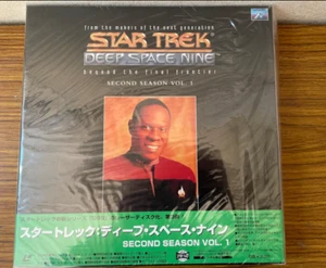 6LDs Star Trek Deep Space Nine Second Season Vol.1 Japan Laserdisc Obi PILF-2323 - Bild 1 von 4