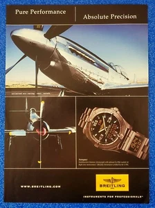BREITLING "AEROSPACE MULTIFUNKTION CHRONOGRAPH" 2007 PRINT AD CLASSIC ARMBANDUHR - Bild 1 von 1