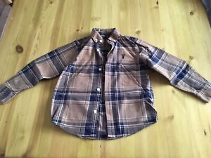 Boys Long Sleeved Checked Shirt Age 4 Years From Next