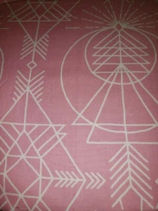 100% Cotton FreeSpirit Wander by Joel Dewberry Native Pink Fabric 1/4 Yard - Picture 1 of 2