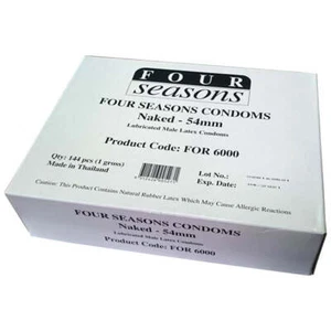 Four Seasons Naked Classic 72 Condoms - Imagen 1 de 1