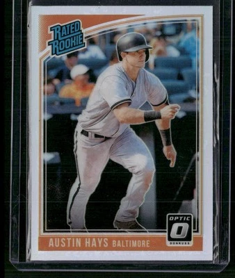 2018 Donruss Optic #58 Austin Hays Holo - Image 1 of 2