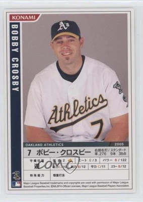 2006 Konami MLB Bobby Crosby #M06-008 - Image 1 of 2