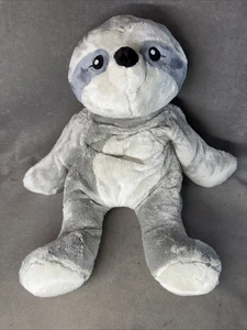 Hugimals Sam the Sloth Weighted Grey Soft Plush 4.5 lbs - Picture 1 of 14