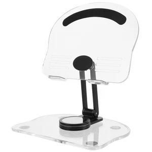 Tablet-Unterstützung Reisen Schreibtisch Telefonhalter Stand Tablet-Halter - Photo 1/12