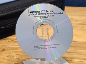 ULTRA RARE: Microsoft Windows NT 5 Server Interim DR Build 1814 (Win 2000 Beta)! - Picture 1 of 1