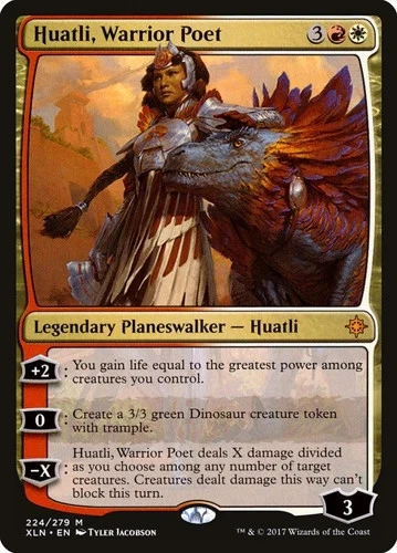 Huatli, Warrior Poet XLN NM MTG - Image 1 of 1