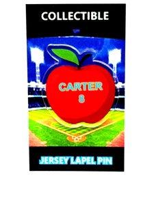 Pin de solapa Gary Carter de los Mets de Nueva York - Colección GRAN MANZANA - Coleccionable clásico - Imagen 1 de 1
