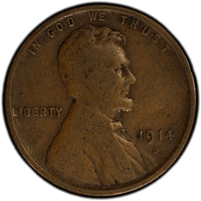 1914-D 1C PCGS VG 10 - Image 1 of 2