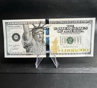 Million Dollar Bills -1 Piece- The Original Best Traditional Million Dollar Bill - Image 1 of 4